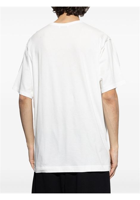 White cotton t-shirt Yohji yamamoto - men Yohji Yamamoto | HPT020701